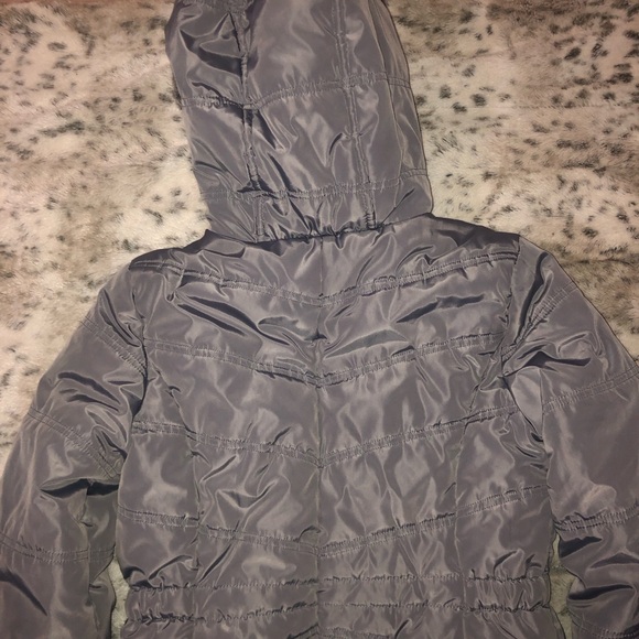 Calvin Klein Puffer Jacket Girls Size Large Gray Color - Picture 8 of 11